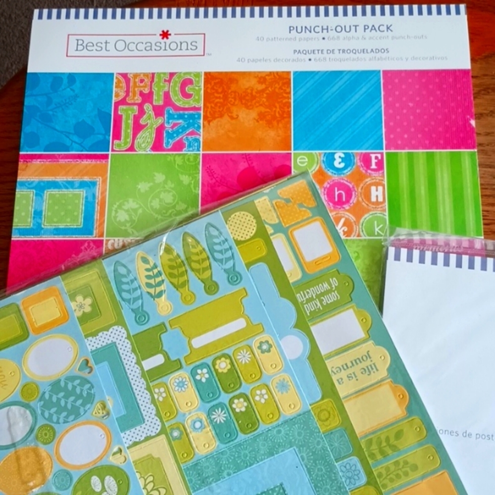 Scrapbook materials